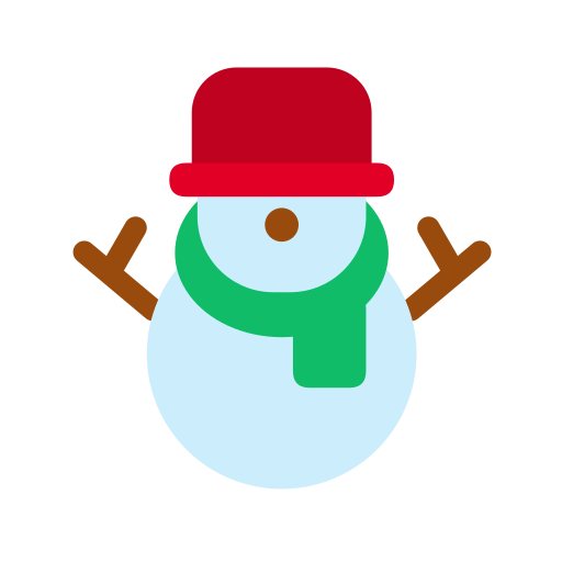 Christmas - snowman Icon