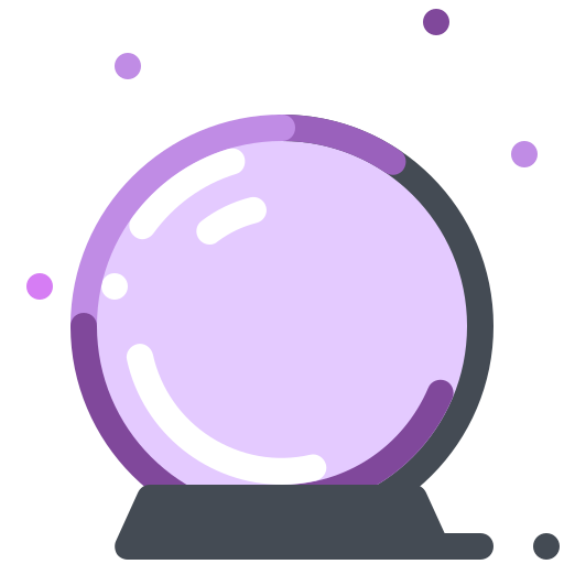 Crystal ball Halloween Icon