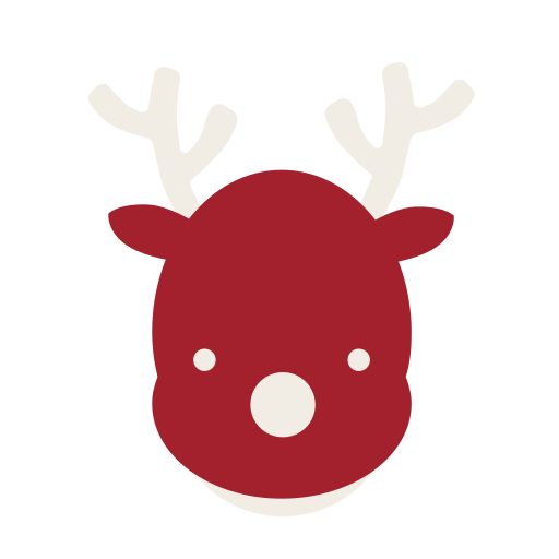 Christmas elk Icon