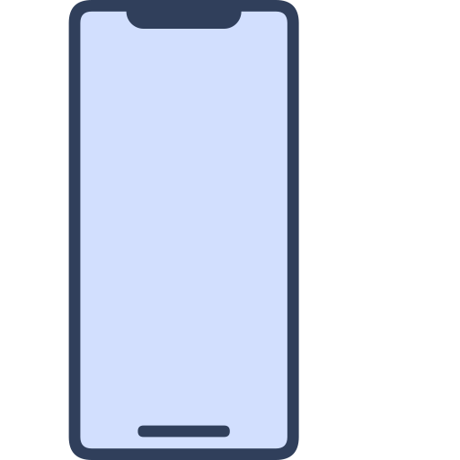 Full screen mobile phone Icon