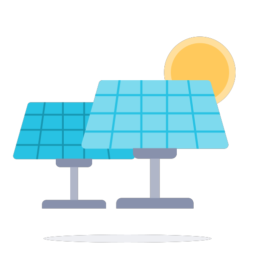 solar energy. SVG Icon