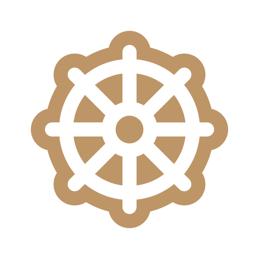 the Wheel of the Law Icon