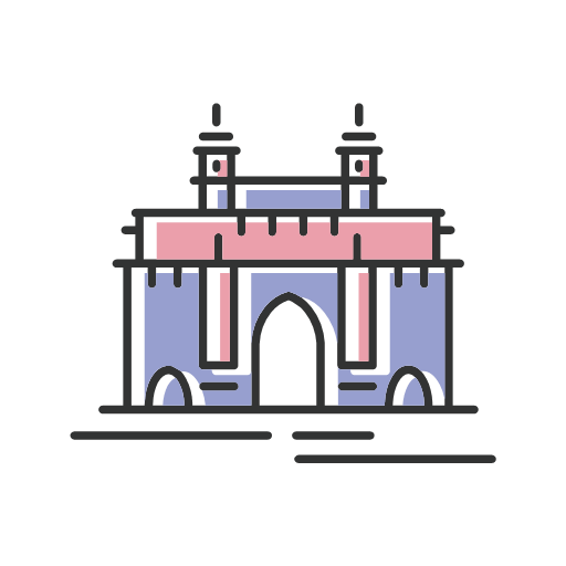 Tourism - India Gate Icon