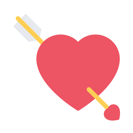 Heart arrow Icon