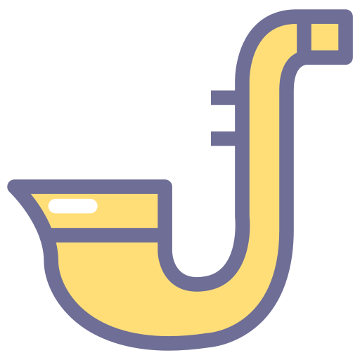 Saxophone, music Icon