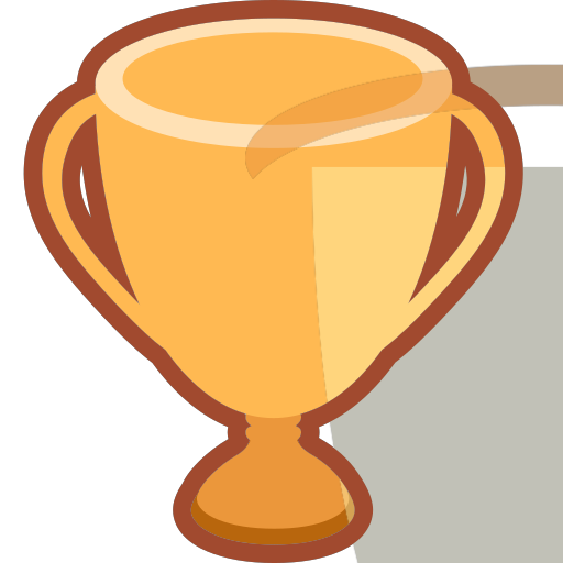 Bronze Award, recognition, praise, trophy, victory Icon