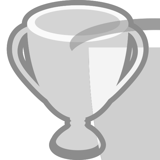 Silver medal, trophy, victory, winner Icon