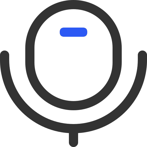 Voice, microphone, voice, voice input, voice Icon