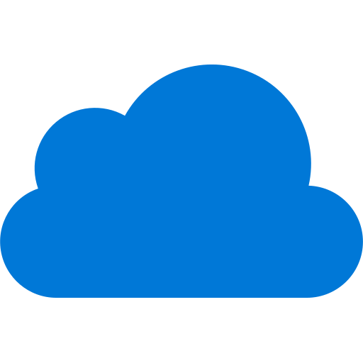 Document cloud disk Icon