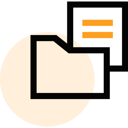 Folders, file management Icon