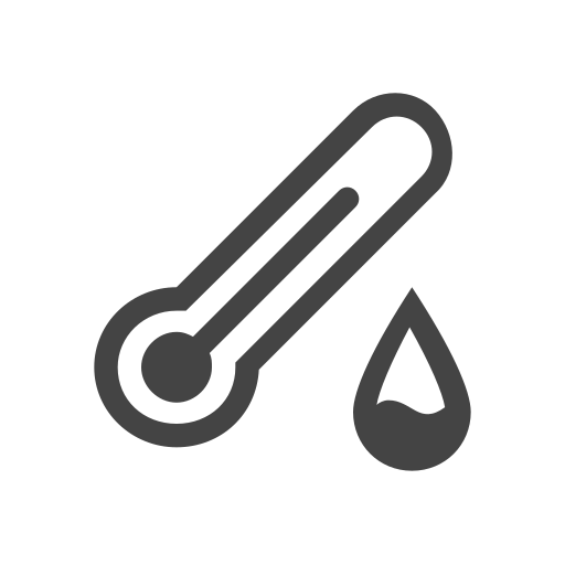 Temperature and humidity sensor Icon