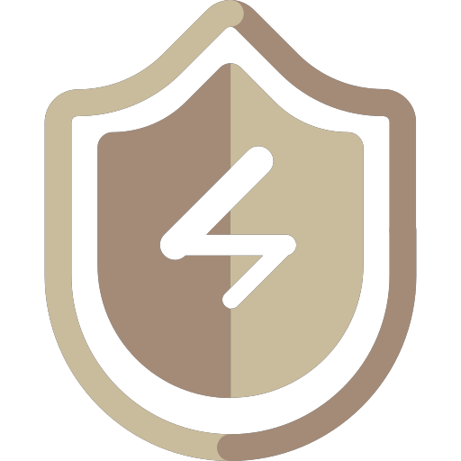 Shield lightning Icon