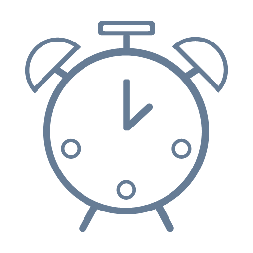 Daily household appliances - alarm clock Icon