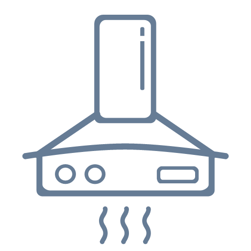 Daily household appliances - range hood Icon