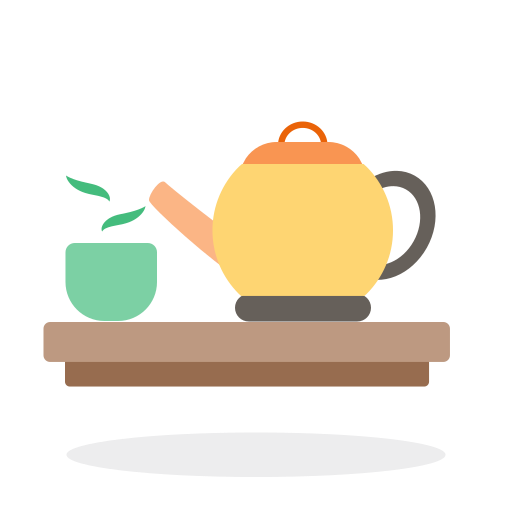 tea set. SVG Icon