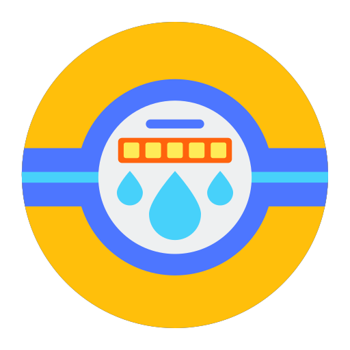 Surface water meter Icon