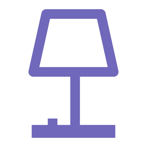Household table lamp Icon
