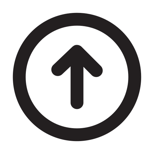 arrow-circle-up-outl Icon