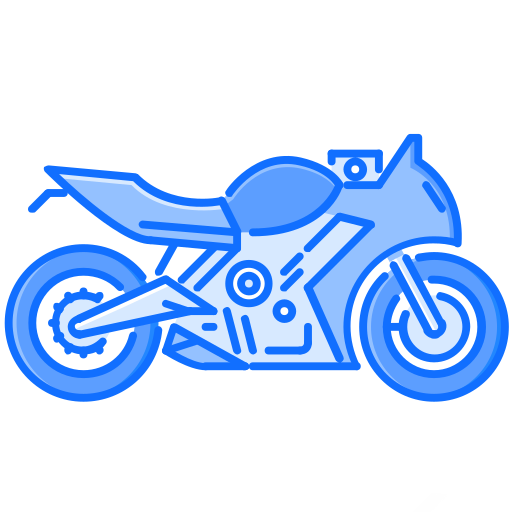 Motorcycle locomotive Icon