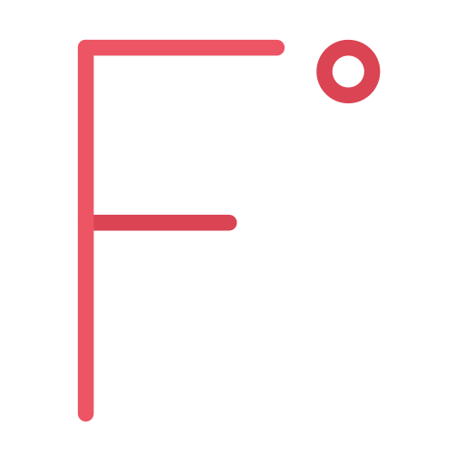 Fahrenheit degree Icon