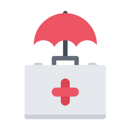 Umbrella - medicine bag Icon