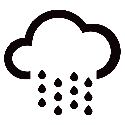 D24 heavy rain to rainstorm Icon