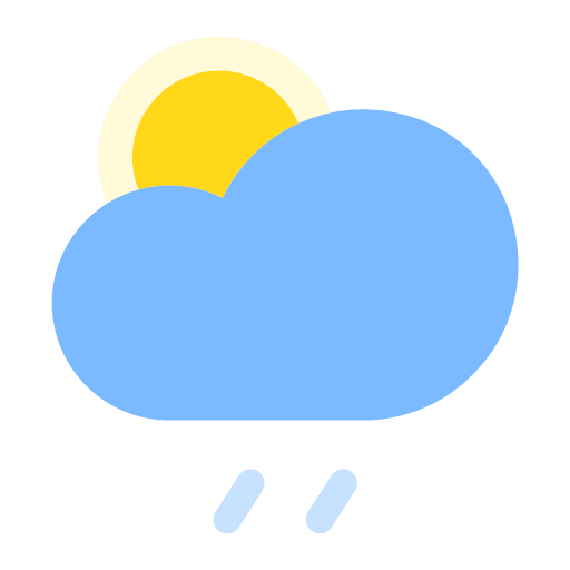 Cloudy to rainy (day) Icon