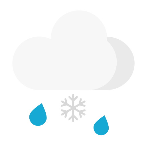 Weather - rain and snow Icon