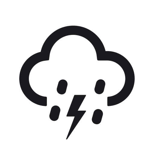 thunder shower Icon