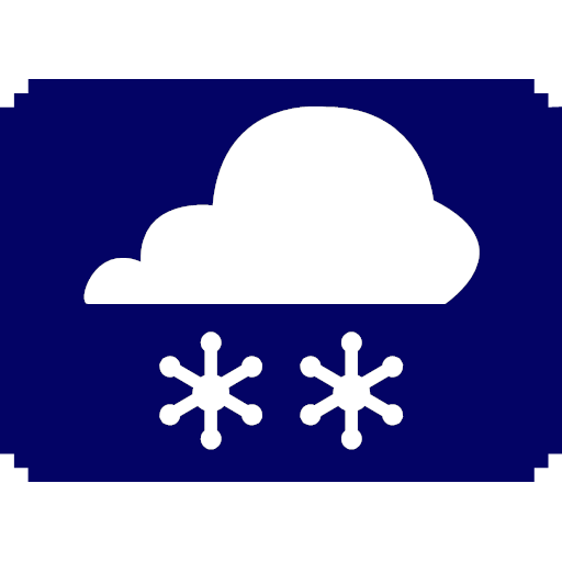Snow in night Icon