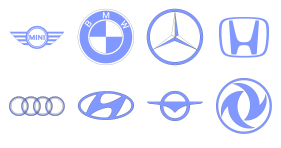 Automobile logo Icons