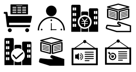 Total canal funds Icons