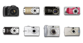 Canon Digital Camera Icons