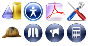 Crystal Project Application Icons