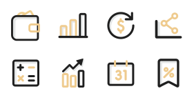 Finance and data Icons