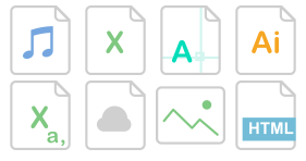 App multi color icon Icons