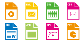 File format Icon Icons