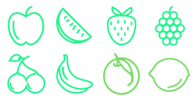 Fruit shi'wu Icons