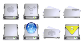 G5 Drives Icons