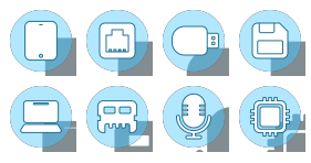 Computer accessories Icon Icons