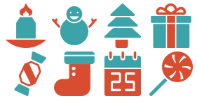 Christmas practice Icons