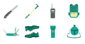 Outdoor products Icons