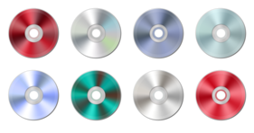 Metalic CD Icons