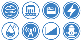 Color matching of Village municipal facilities (directly used by the planner) Icons