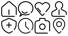 Reduced linetype Icon Icons