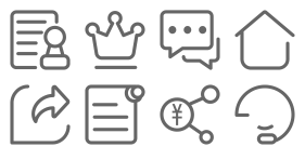 Rental - monochrome linear Icon Icons