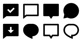 signal communication Icons