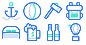 Travel Iconography Icons