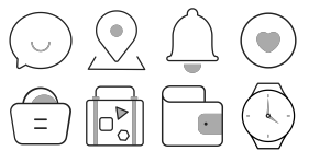 Xi Meng - monochrome Icons