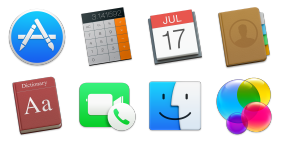 OS X Yosemite Preview Icons